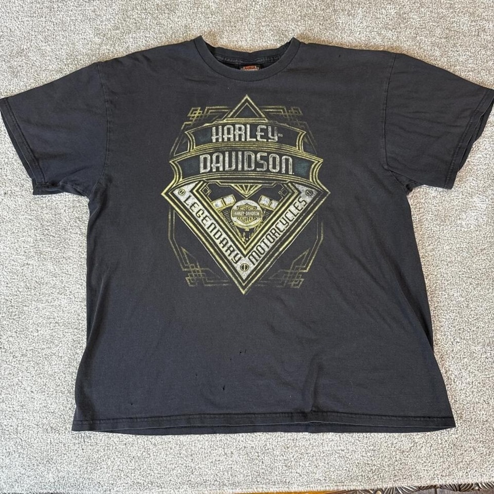 Harley-Davidson Thunder Mountain T-Shirt XL Loveland CO Legendary Motorcycle USA
